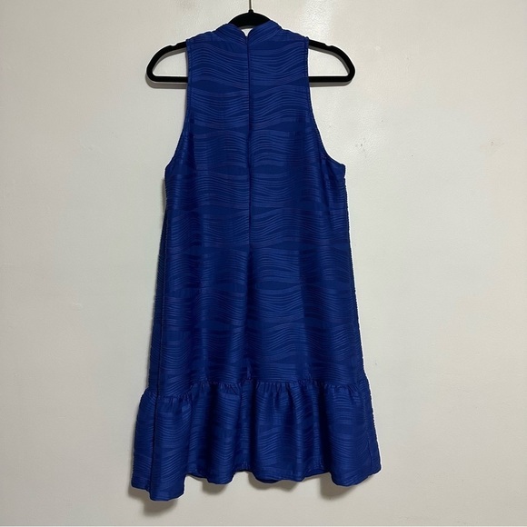 Anthro Hutch Mollie Textured Flounced Hem Sleeveless Dress - Picture 8 of 8